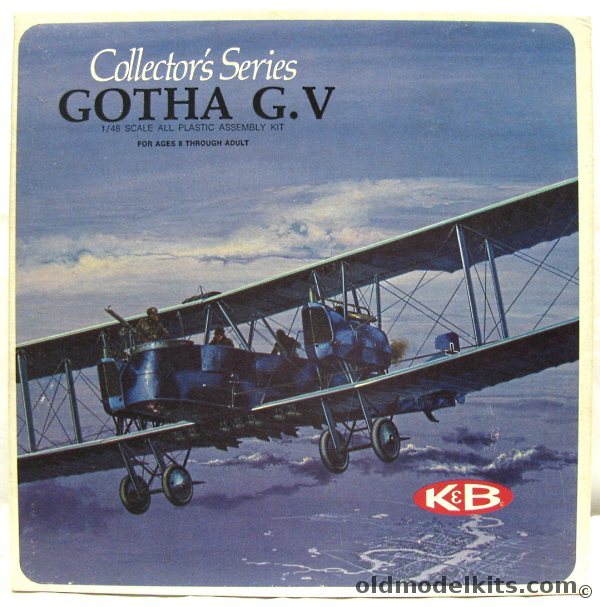 Aurora-KB 1/48 German Gotha G-V - Collector's Edition Issue, 1126-300 plastic model kit
